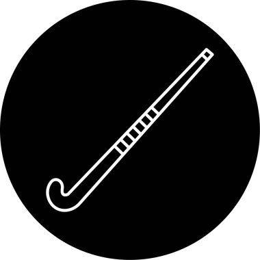 Hokey Çubuğu Vektör Sembol Tasarımı 