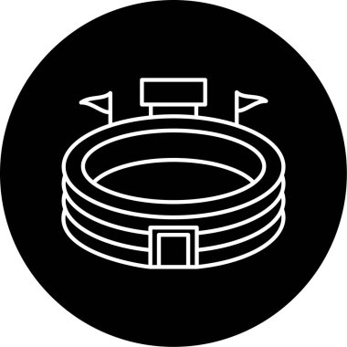 Stadyum Vektör Sembol Tasarımı 