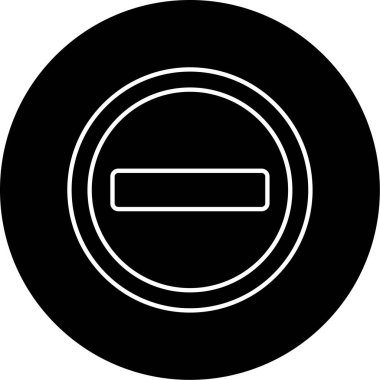 Girdi Vektörü İşaret Simgesi Tasarımı Yok