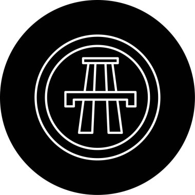 Otoyol Vektörü Kabartma Simgesi Tasarımı 