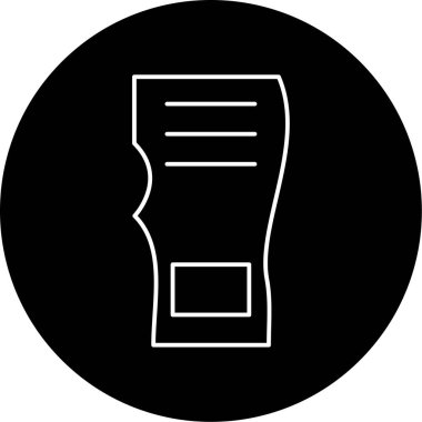 Bileklik Vector Glyph Simge Tasarımı