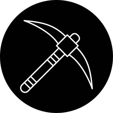 Hoe Vektör Şekil Simgesi Tasarımı