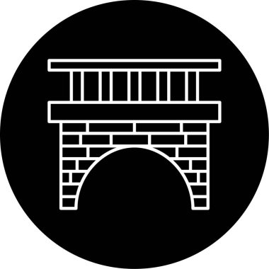 Köprü Vektörü Simgesi Tasarımı