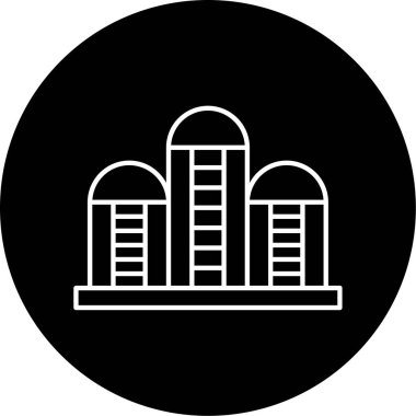 Silo Vektör Simge Tasarımı