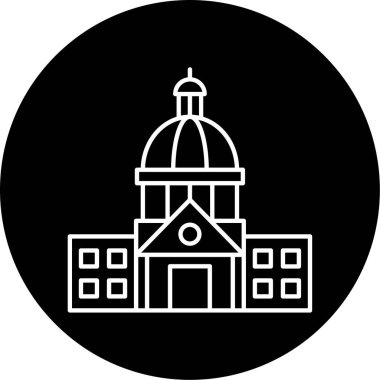 Capitol Vektör Simgesi Tasarımı