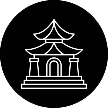 Anma Salonu Vektör Sembol Tasarımı