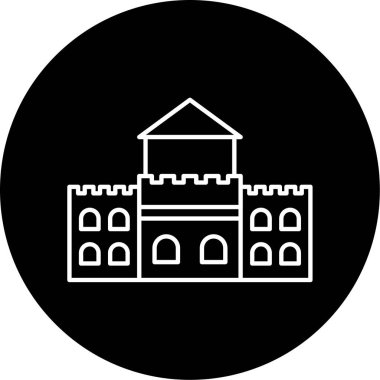 Çin Seddi Vektör Sembol Tasarımı