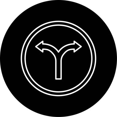 Vektör Kabartma Simgesi Tasarımı Böl