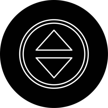 Vektör Kabartma Simgesi Tasarımı Sırala