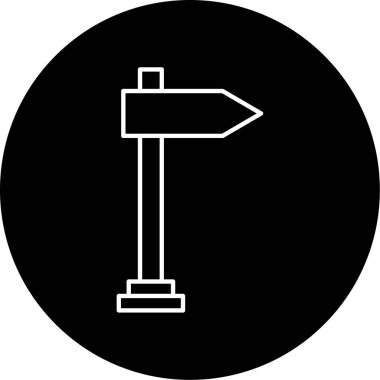 İmza Sağ Vektör Sembol Tasarımı