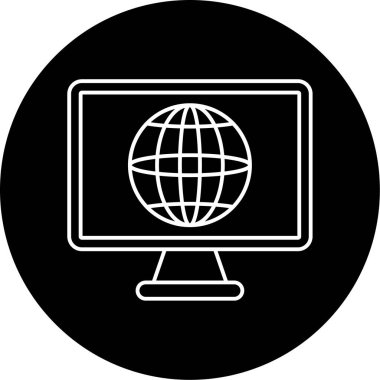 Dünya çapındaki Vektör Simgesi Tasarımı