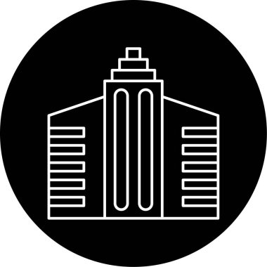 İnşa Vektörü Kabartma Simgesi Tasarımı