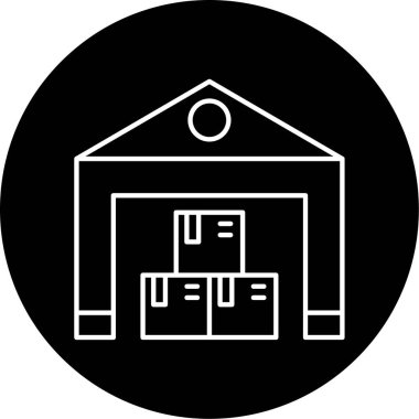 Envanter Vektörü Sembol Tasarımı