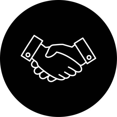 El sıkışma Vektörü Kabartma Simgesi Tasarımı