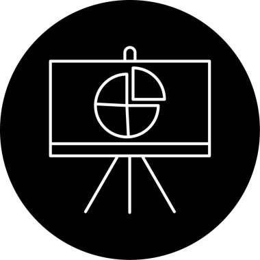 Grafik Sunum Vektörü Kabartma Simgesi Tasarımı 