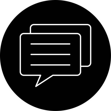 Geribildirim Vektörü Kabartma Simgesi Tasarımı