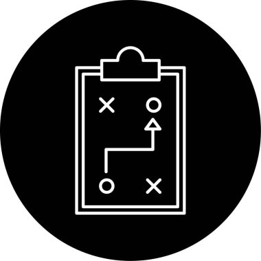 Strateji Vektörü Sembol Tasarımı