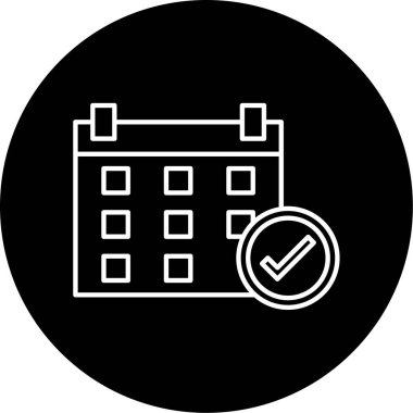 Olay Vektörü Simgesi Tasarımı