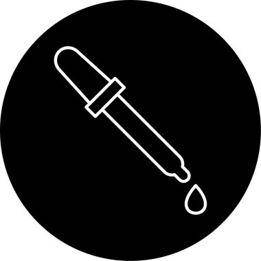 Göz Damlası Vektör Sembol Tasarımı