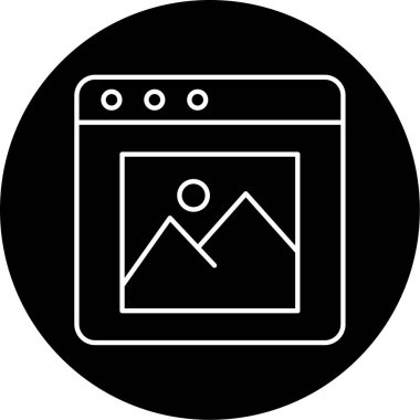 Web Tasarım Vektörü Sembol Tasarımı