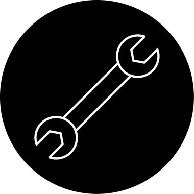 Anahtar Vektörü Kabartma Simgesi Tasarımı