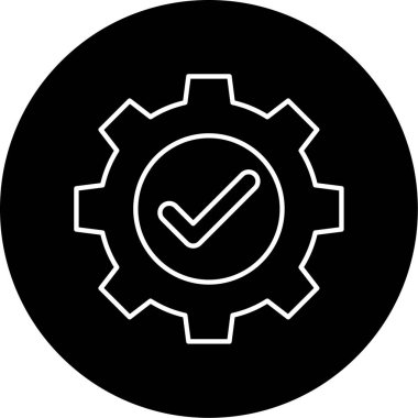 Bakım Vektörü Kabartma Simgesi Tasarımı