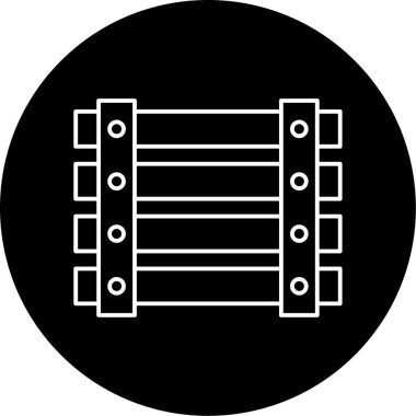 Sandık Vektörü Sembol Tasarımı