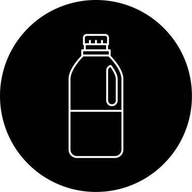 Süt Vektörü Kabartma Simgesi Tasarımı