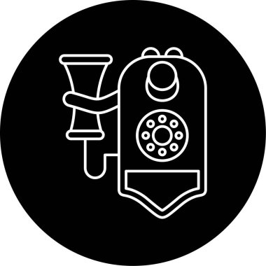 Vektör Kabartma Simgesi Tasarımı