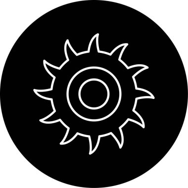 Bıçak Vektörü Kabartma Simgesi Tasarımı