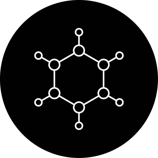 ベクトル高分子概要アイコンデザイン — ストックベクタ