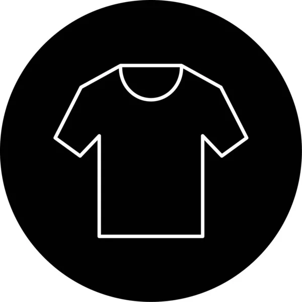 Vector Shirt Glyph Icon Design —  Vetores de Stock