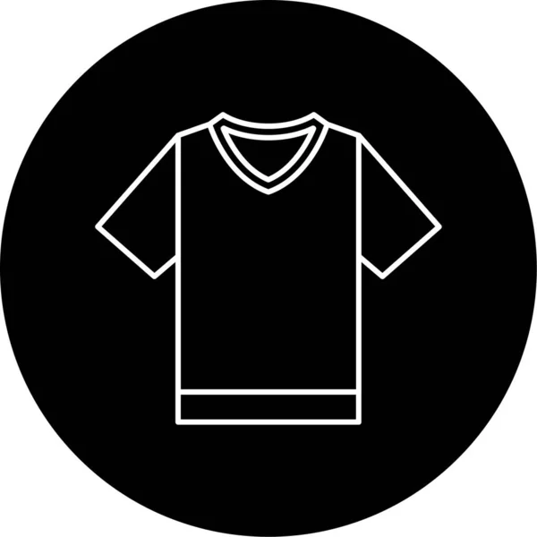 Football Jersey Vector Glyph Icon Design — стоковий вектор