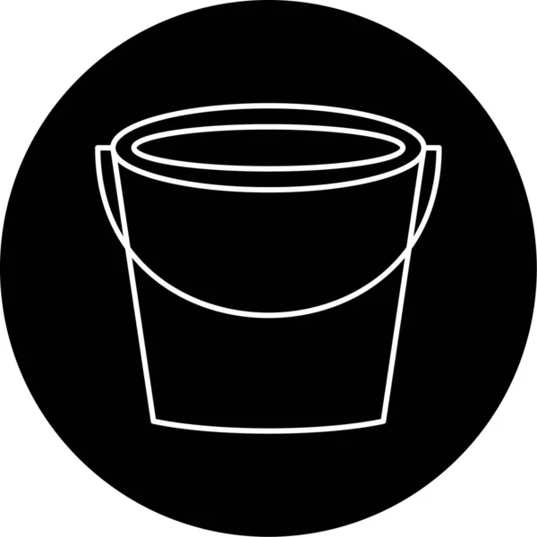 Bucket向量Glyph图标设计 — 图库矢量图片