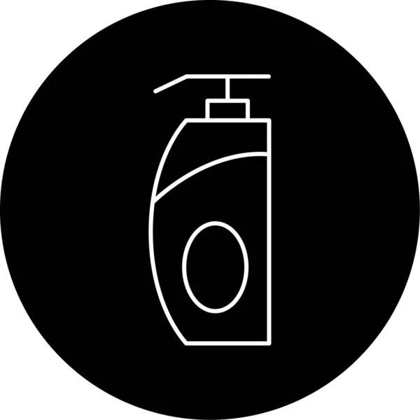 Shampoo Vector Glyph Icon Design — Vettoriale Stock