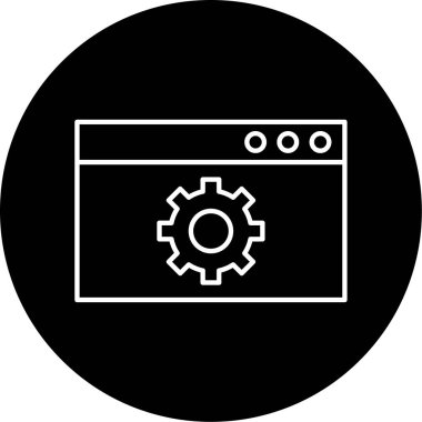 Vektör İyimserleştirme Kalıbı Simge Tasarımı