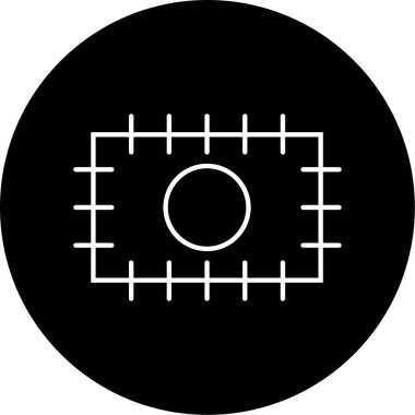 Vektör Yaması Kabartma Simgesi Tasarımı