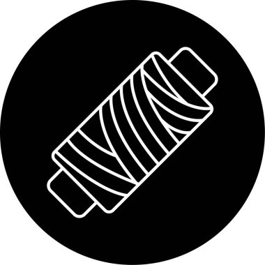 Vektör Tartışması Kabartma Simgesi Tasarımı