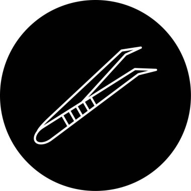 Vektör Cımbız Kabartma Simgesi Tasarımı