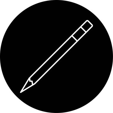 Vektör Kalem Simgesi Tasarımı
