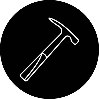 Çekiç Vektör Kabartma Simgesi Tasarımı Seç