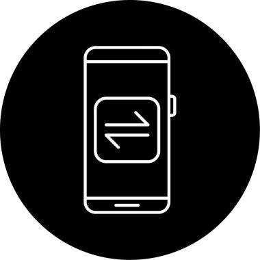 Uygulama Vektörü Kabartma Simgesi Tasarımı