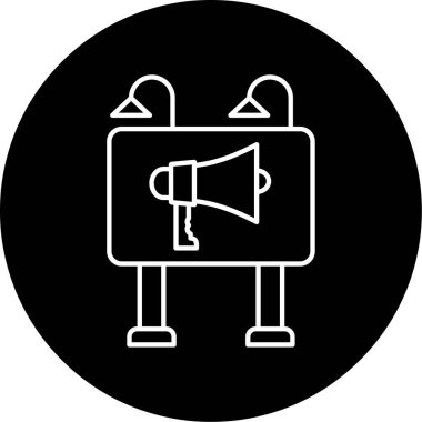 Sancak Vektörü Şekil Simgesi Tasarımı