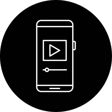 Vektör müzik simgesi illüstrasyonu