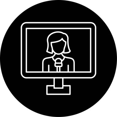 seo modern simgesinin vektör illüstrasyonu