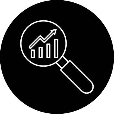 seo modern simgesinin vektör illüstrasyonu