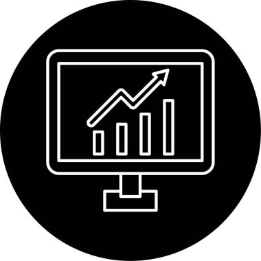 seo modern simgesinin vektör illüstrasyonu