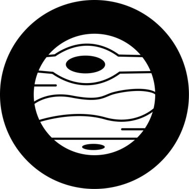 Moda tarzında izole edilmiş ay simgesi