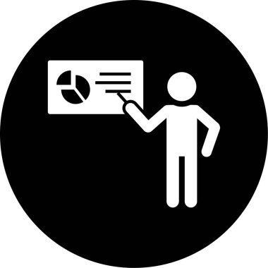 Seo simgesinin vektör illüstrasyonu