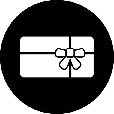 Hediye. Web simgesi basit illüstrasyon